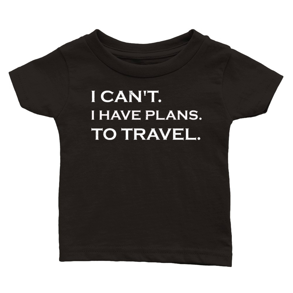 Plans to travel Classic Baby Crewneck T-shirt