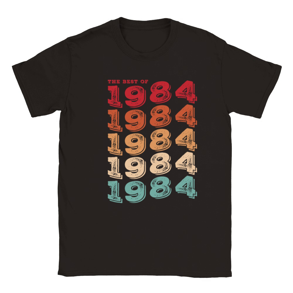 Vintage 1984 Gifts Legend for 39 Years Old - 39th Classic Kids Crewneck T-shirt