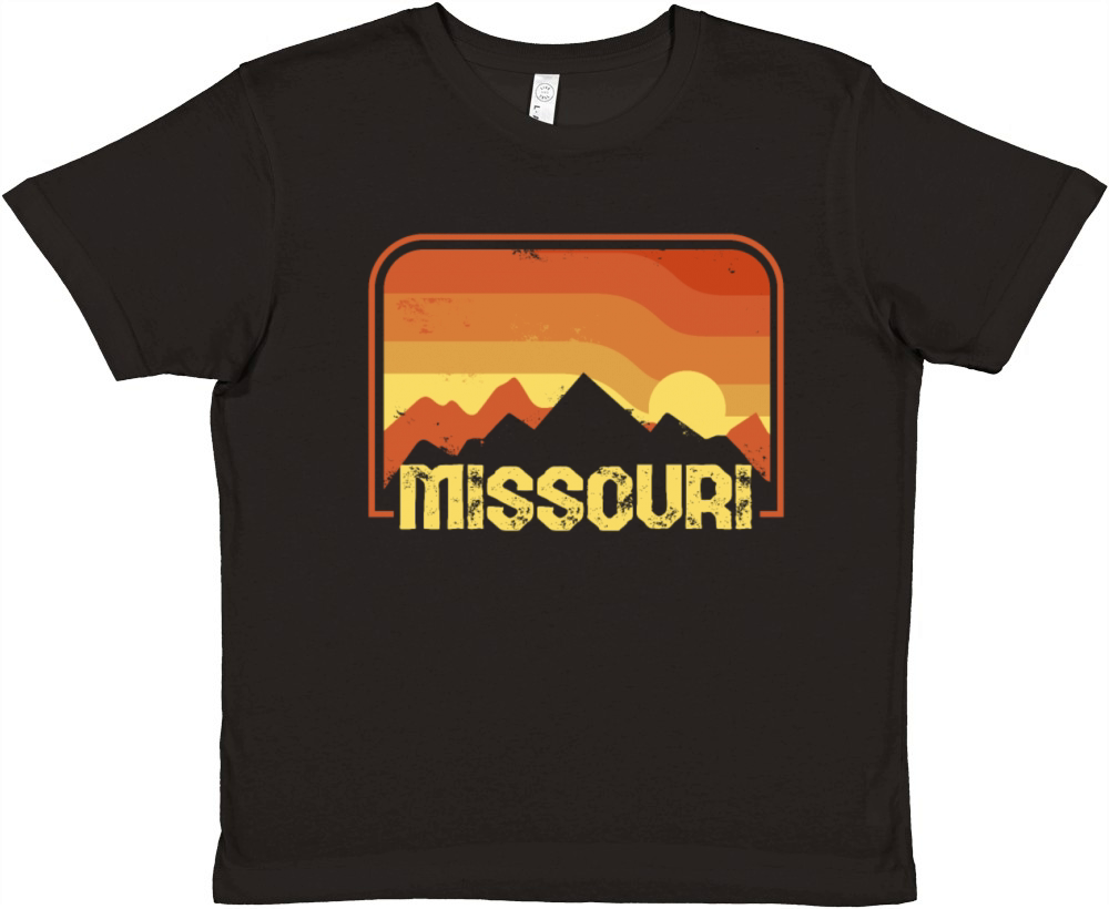 Missouri Usa Staate Premium Kids Crewneck T-shirt