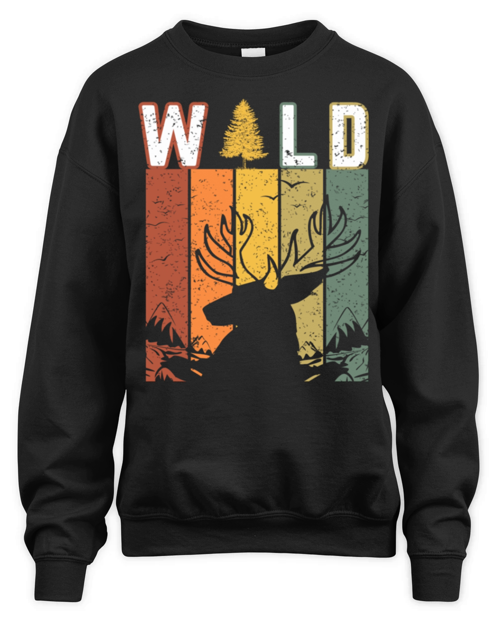 Wild deer Unisex Premium Crewneck Sweatshirt