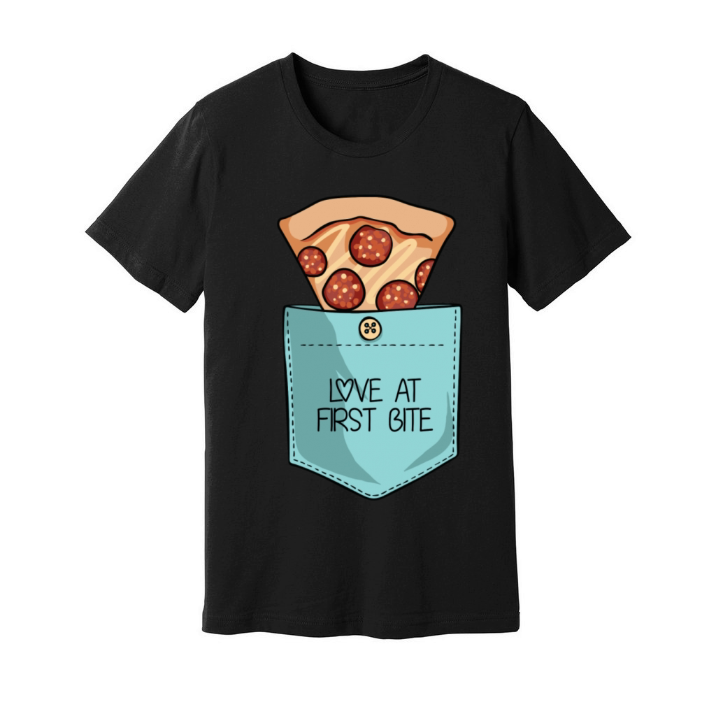 Pizza Pocket Unisex Jersey Tee