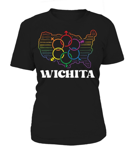 Wichita Pride Month Pride Flag LGBT Community LGBT Women's T-Shirt