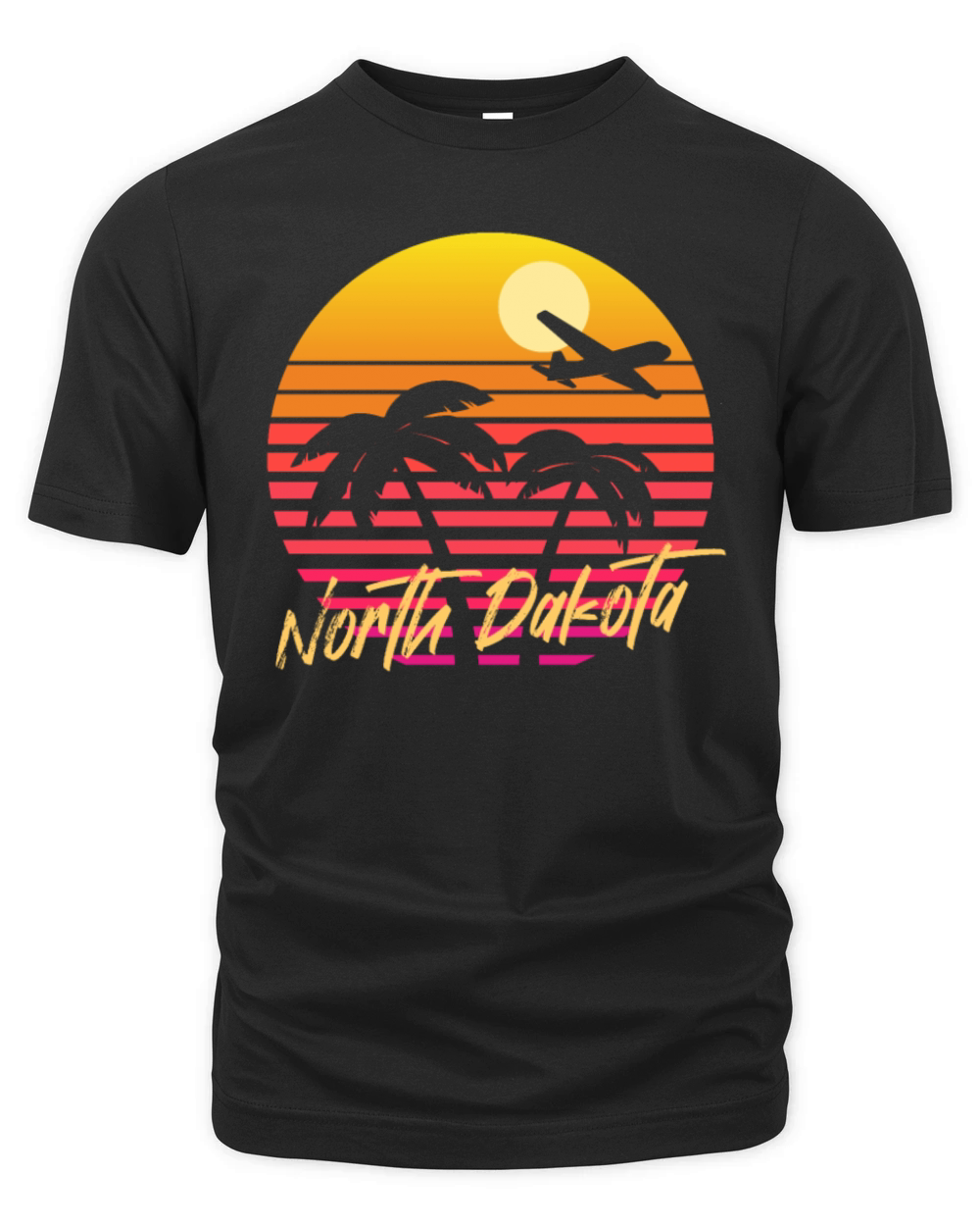 North Dakota Usa Staate Organic Unisex T-shirt