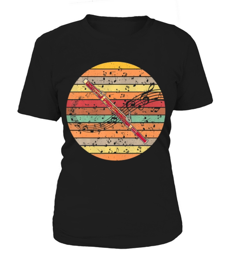 Bassoon Retro Bassoonist Vintage Women's T-Shirt