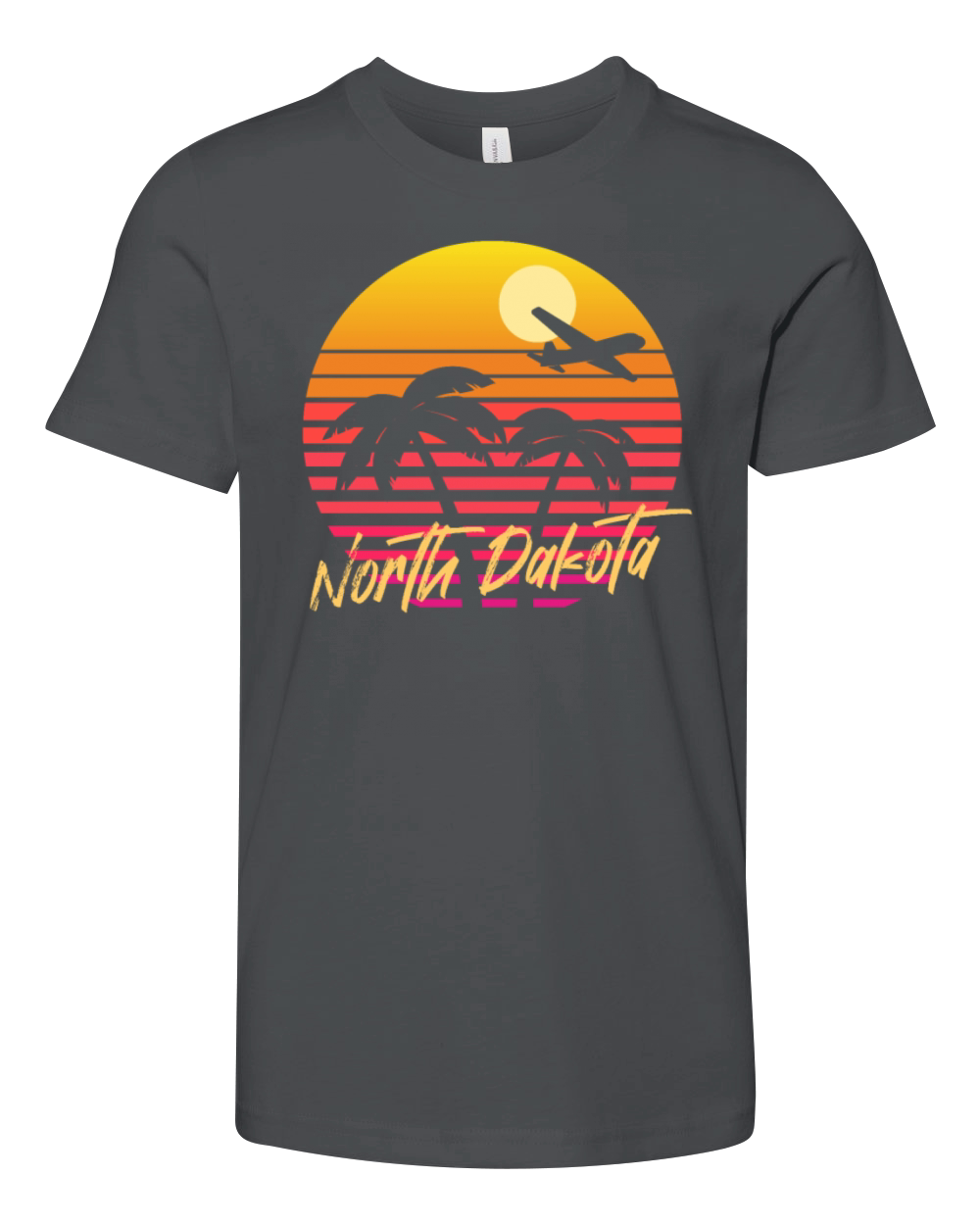 North Dakota Usa Staate Youth Unisex Jersey Tee