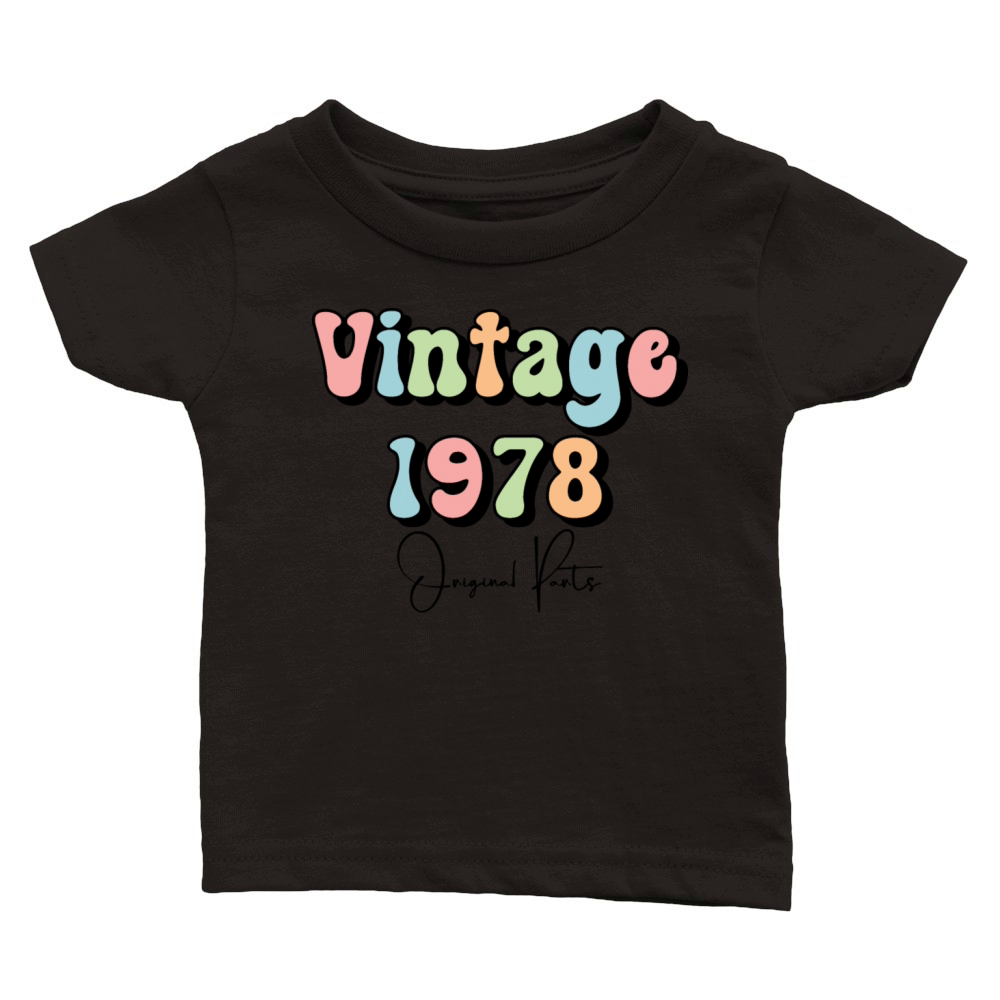 Vintage 1978 Classic Baby Crewneck T-shirt