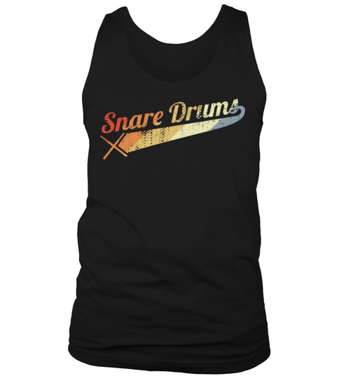Vintage Snare Drums Tank Top Unisex