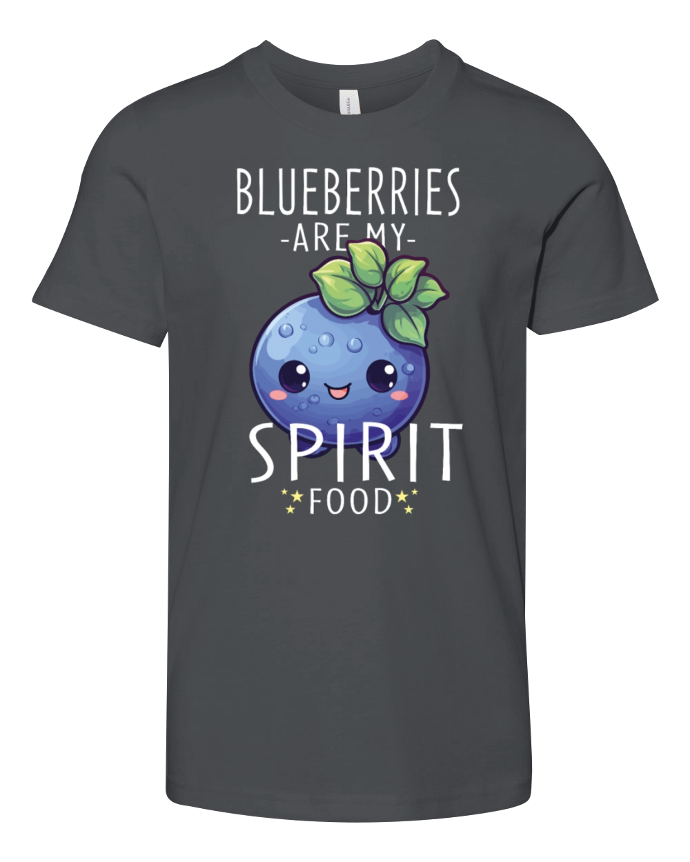 Blueberries Kawaii Youth Unisex Jersey Tee