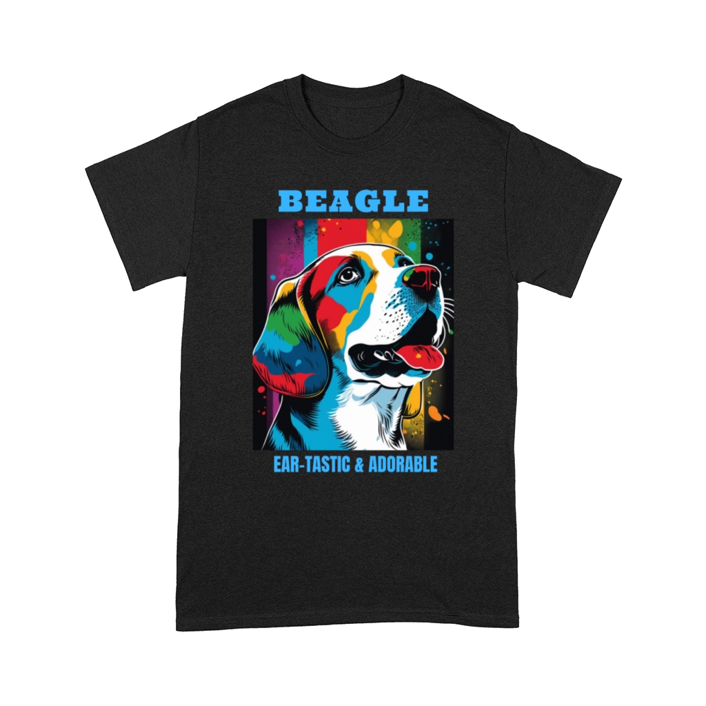 Beagle dog portrait with funny quote Comfort T-shirt