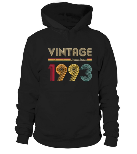 Vintage 1993 Men Women 30th Birthday 30 Year Old G Hoodie Unisex