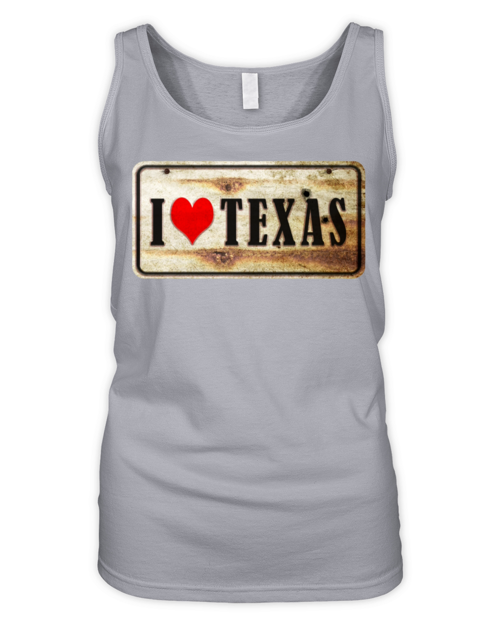 I love Texas Organic Women's Tank Top
