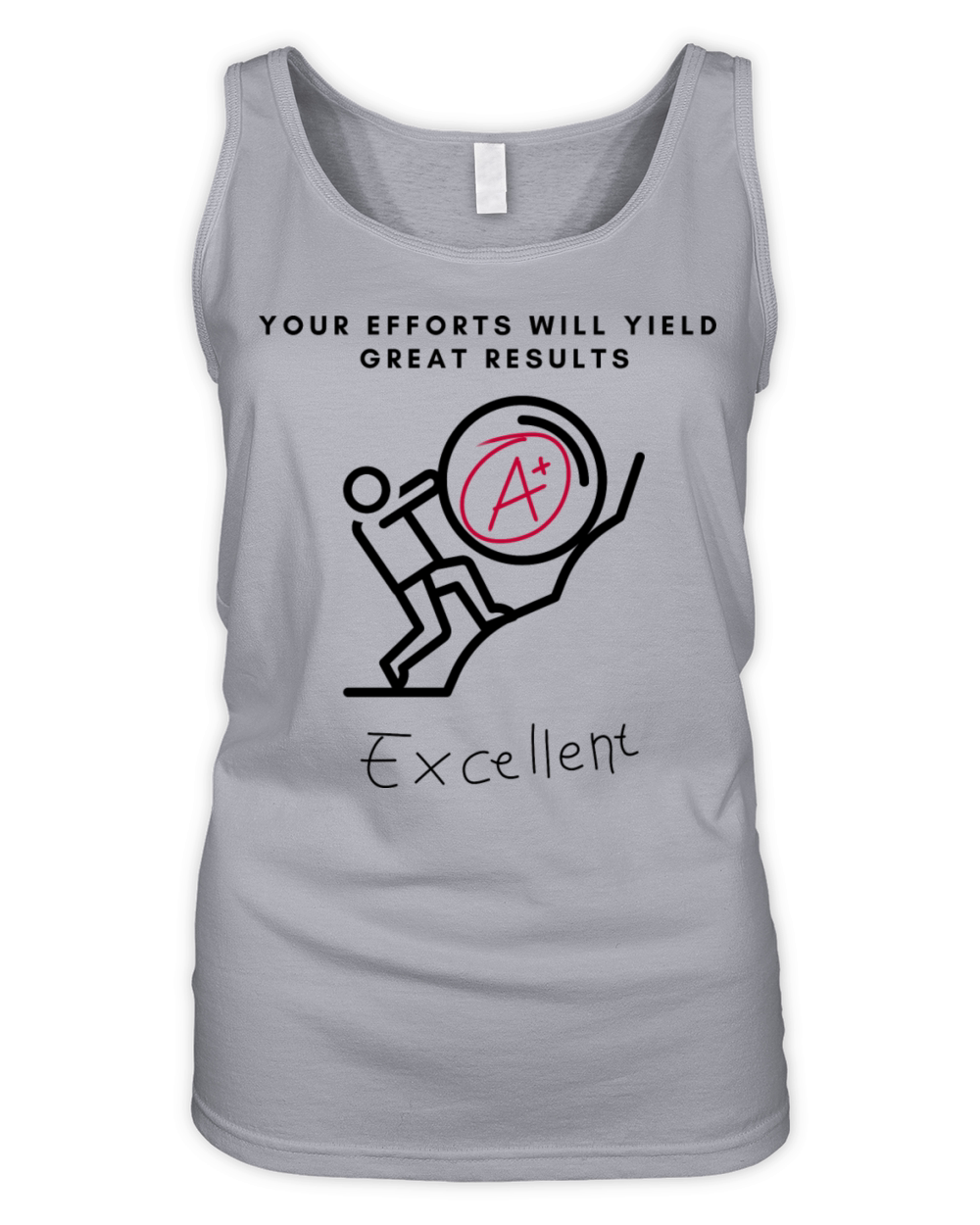 Your efforts will yield great results Organic Women's Tank Top
