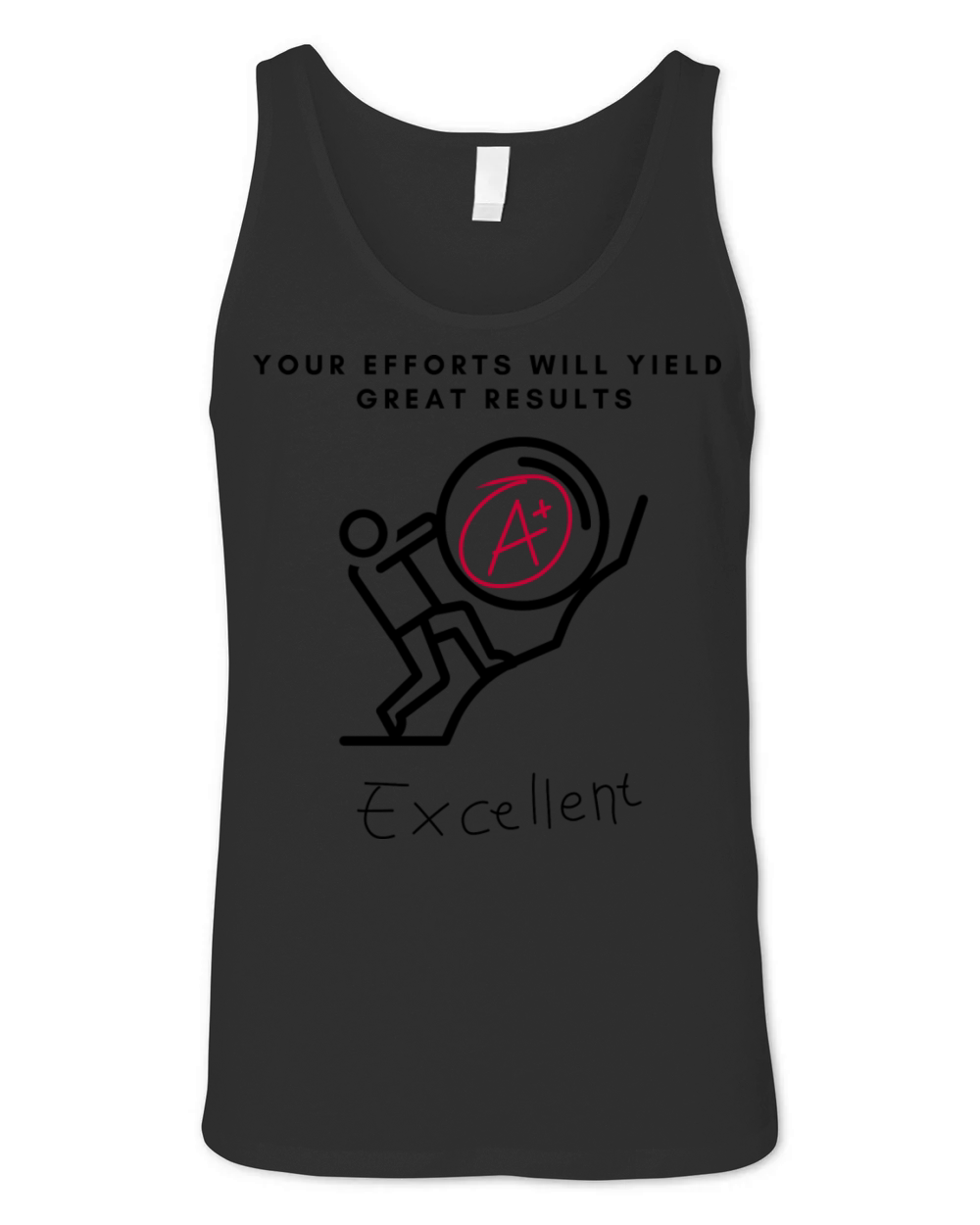 Your efforts will yield great results Unisex Jersey Tank