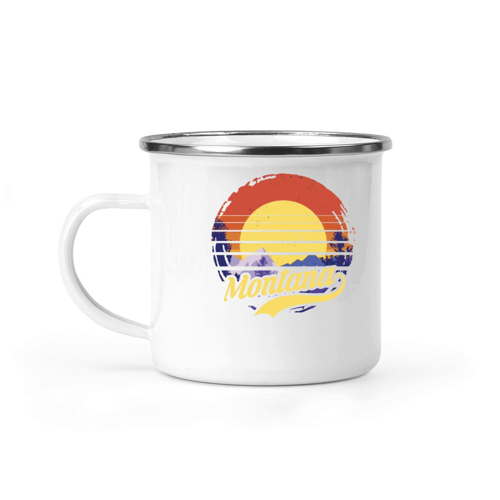 Montana Usa Staate Camping Mug