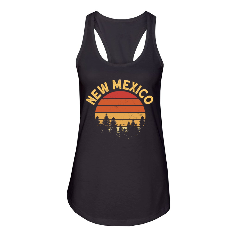 New Mexico Usa Staate Women's Racerback Tank