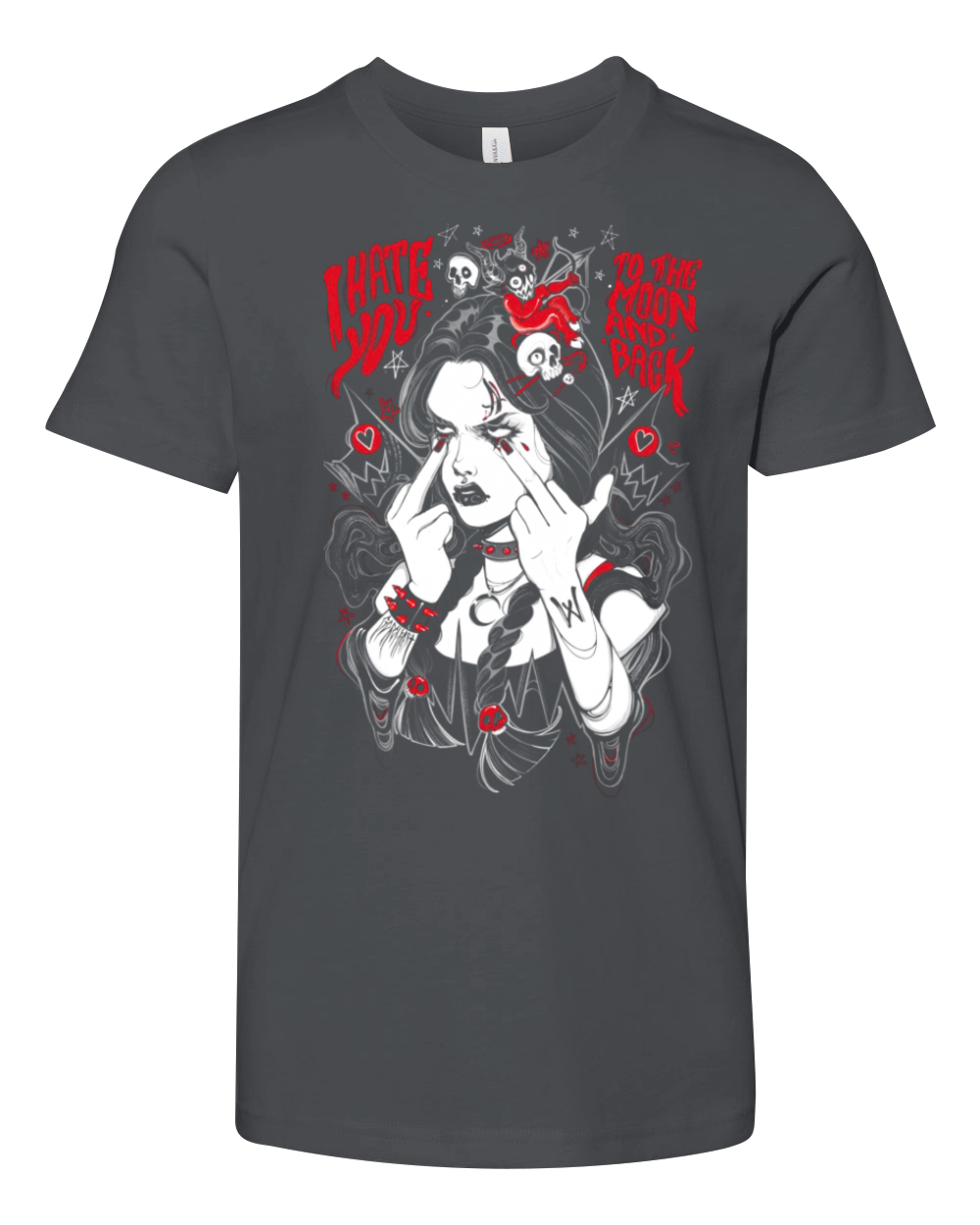 Vaccine girl Youth Unisex Jersey Tee