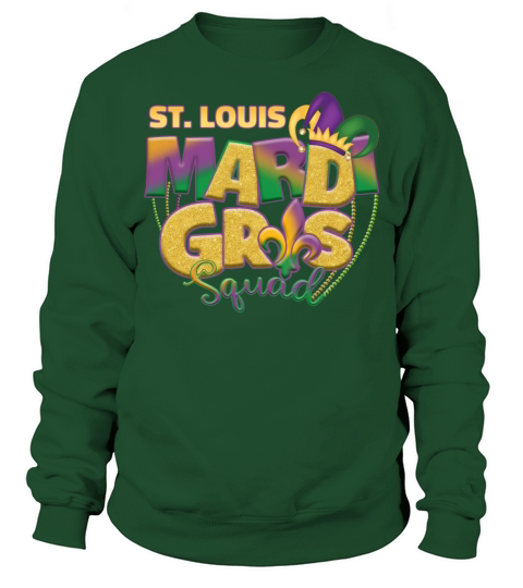 St Louis Mardi Gras Sweatshirt Unisex