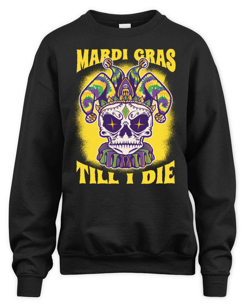 mardi gras quote Unisex Premium Crewneck Sweatshirt