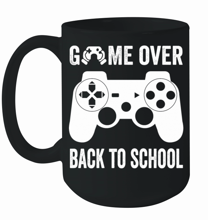 game over back to school Ceramic Mug