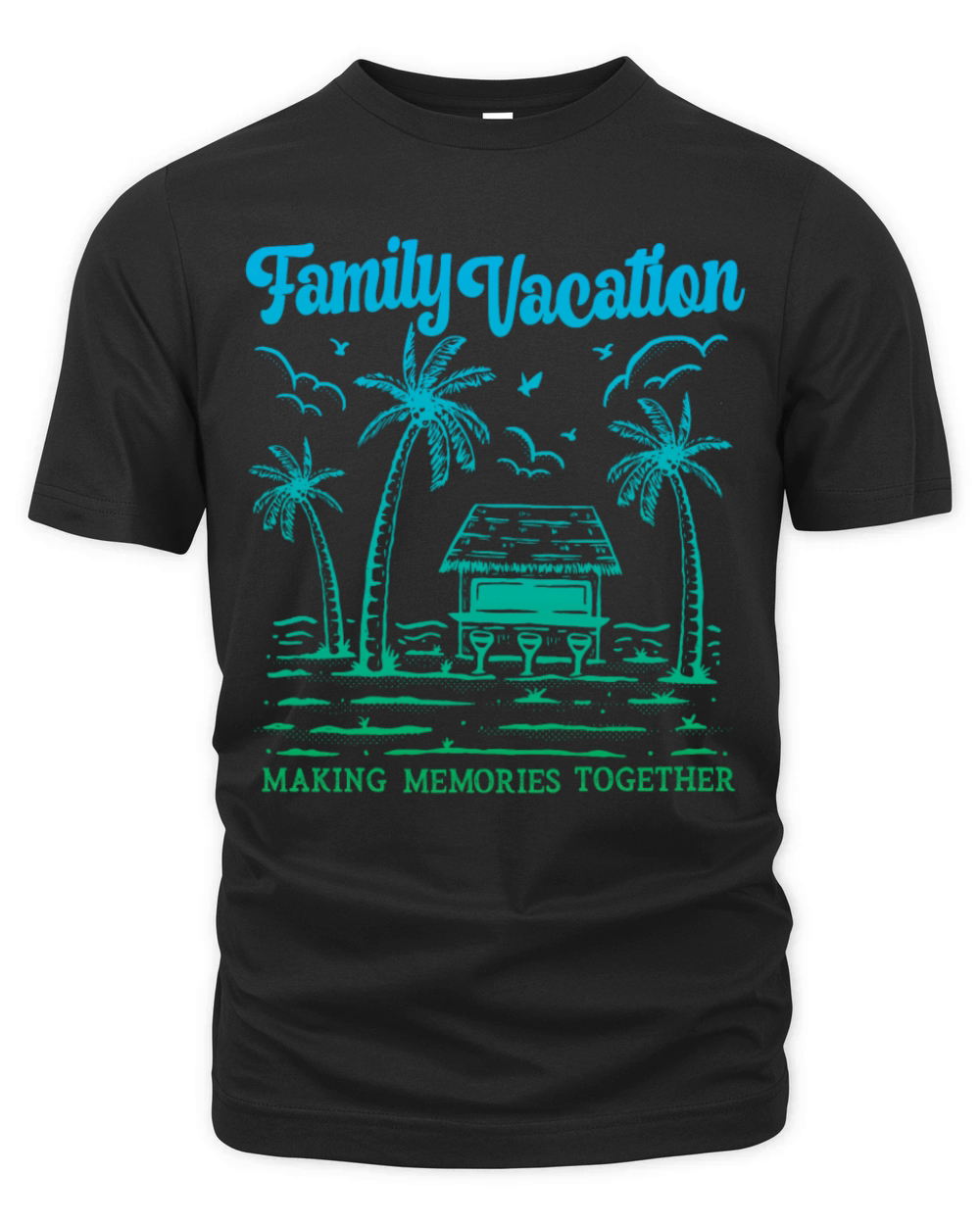 Summer Family Vacation Making Memories Organic Unisex T-shirt