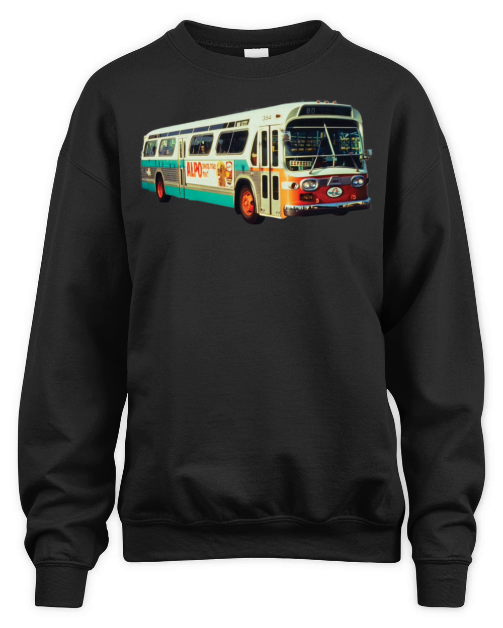 Retro AC Transit Bus Vintage Alameda County Unisex Premium Crewneck Sweatshirt