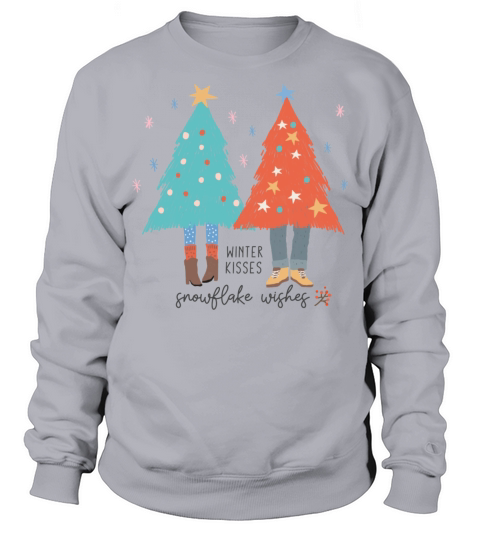 Retro Vintage Christmas Tree Sweatshirt Unisex