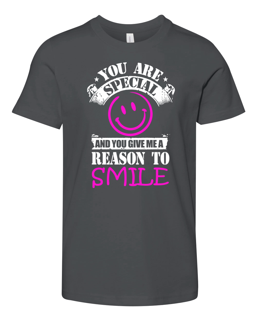 You Are Special And You Give Me A Reason To Smile Youth Unisex Jersey Tee