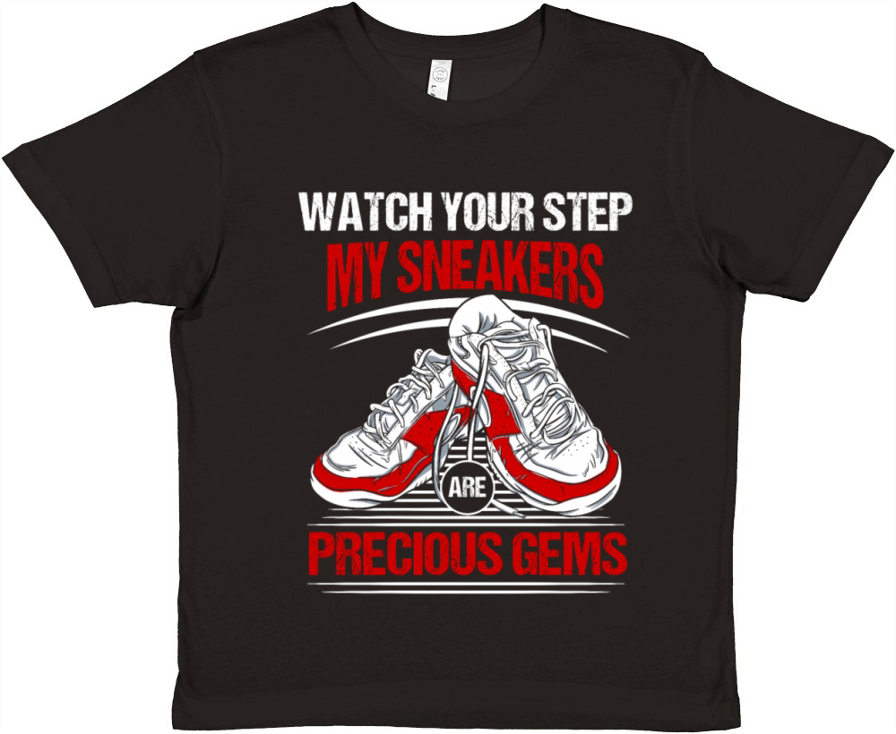 Shoe Collector Shoemaker Sneaker Addict Shoe Lover Premium Kids Crewneck T-shirt