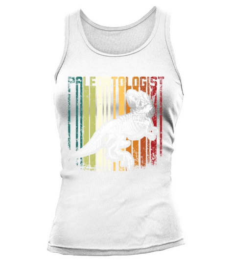 Fossil Hunting Retro Vintage Paleontologist Tank top Woman