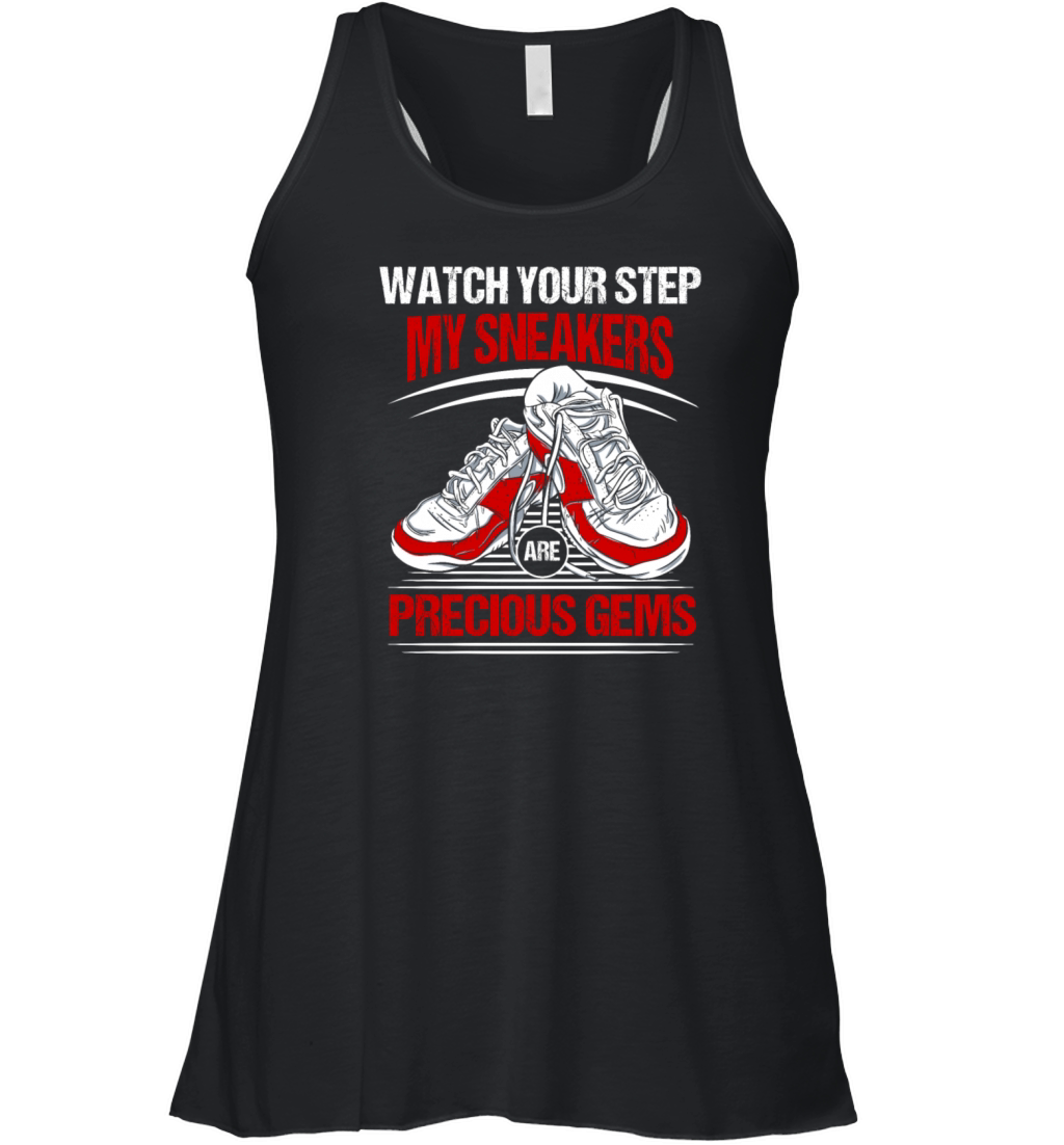 Shoe Collector Shoemaker Sneaker Addict Shoe Lover Women's Flowy Tank Top