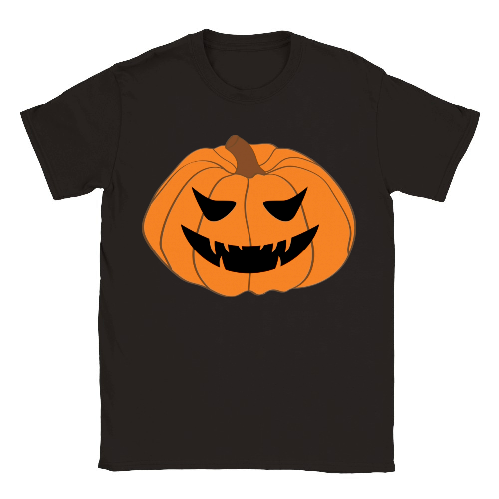 Halloween pumpkins (5) Classic Kids Crewneck T-shirt