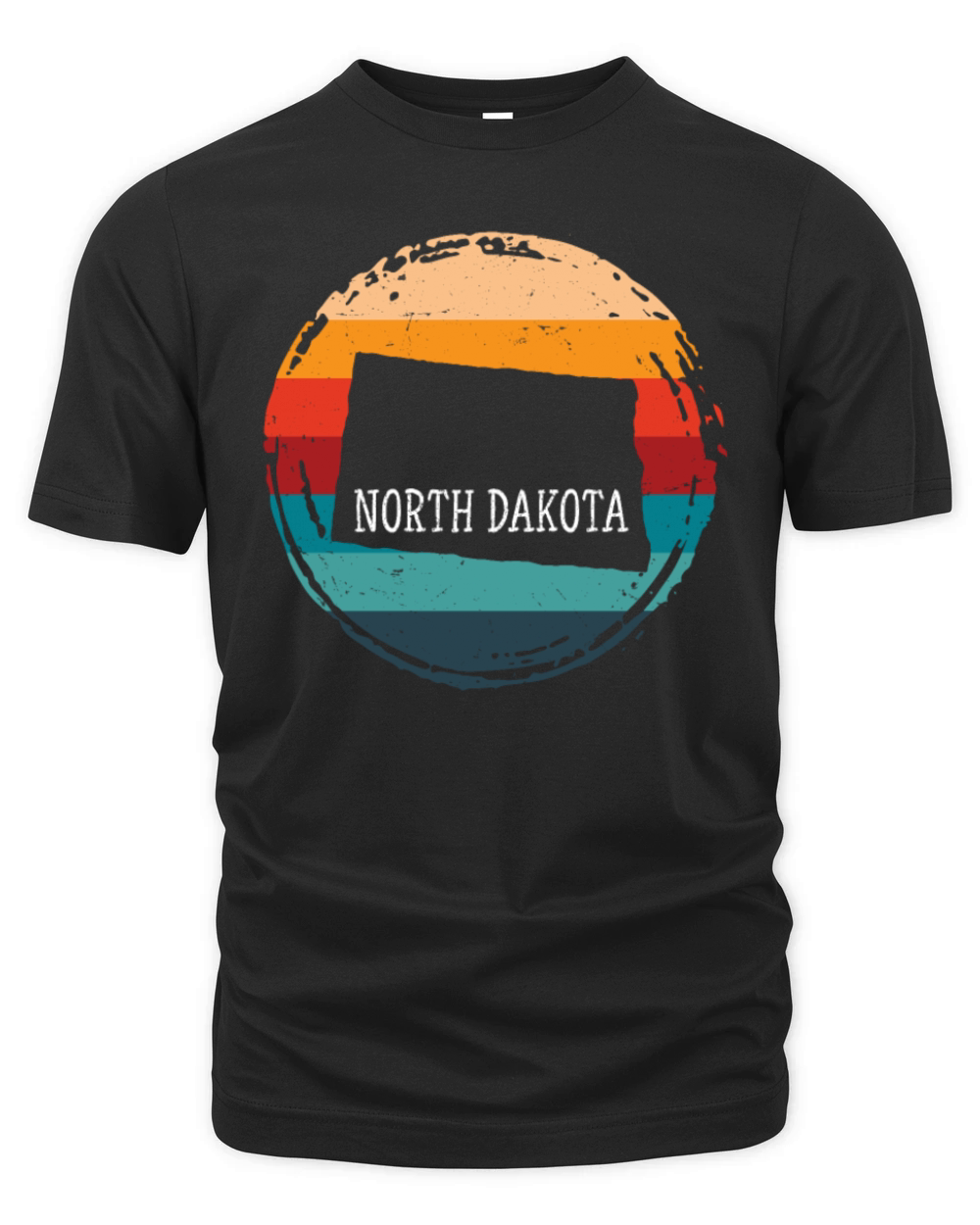 North Dakota Usa Staate Organic Unisex T-shirt