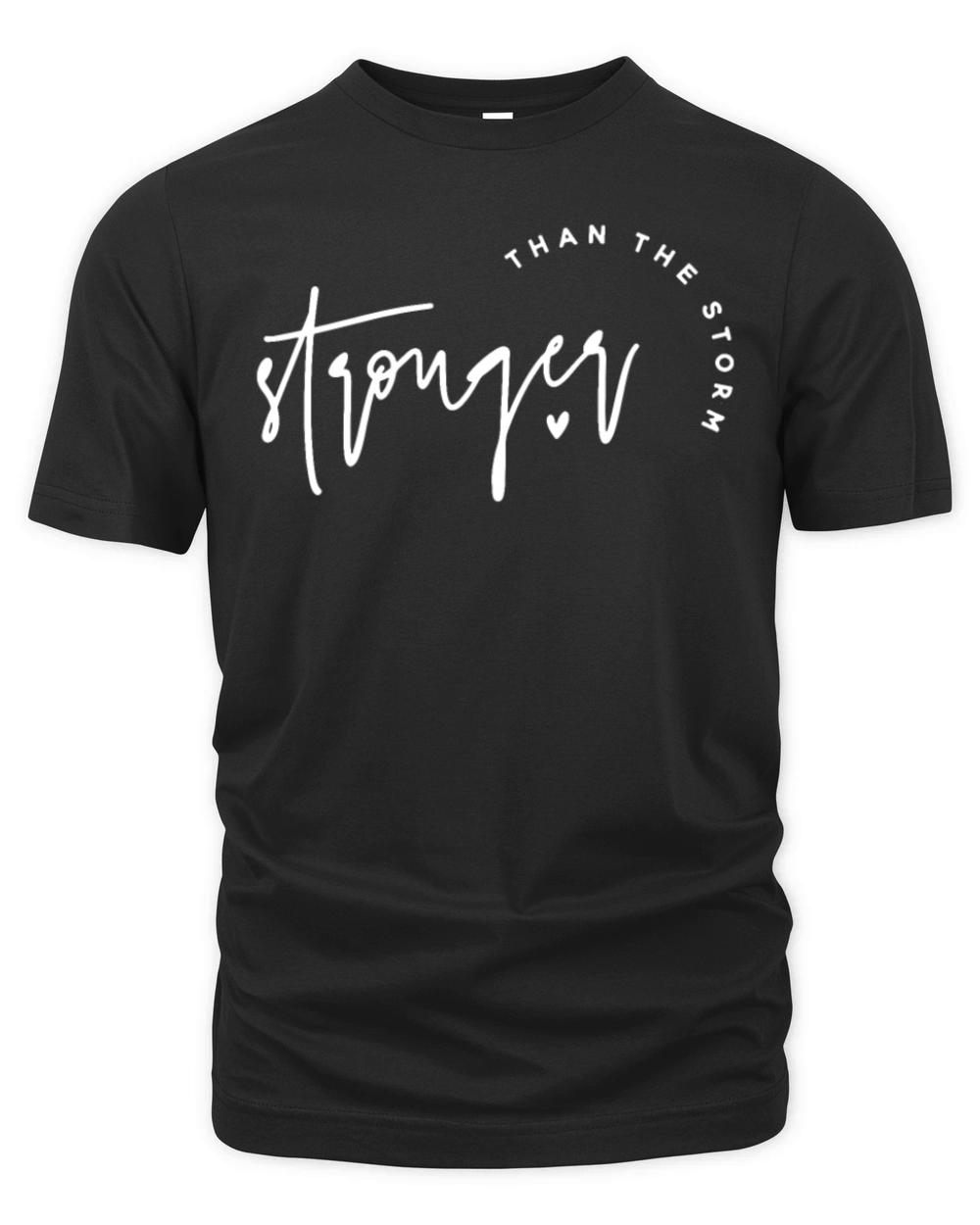 STRONG THAN THE STORM Organic Unisex T-shirt
