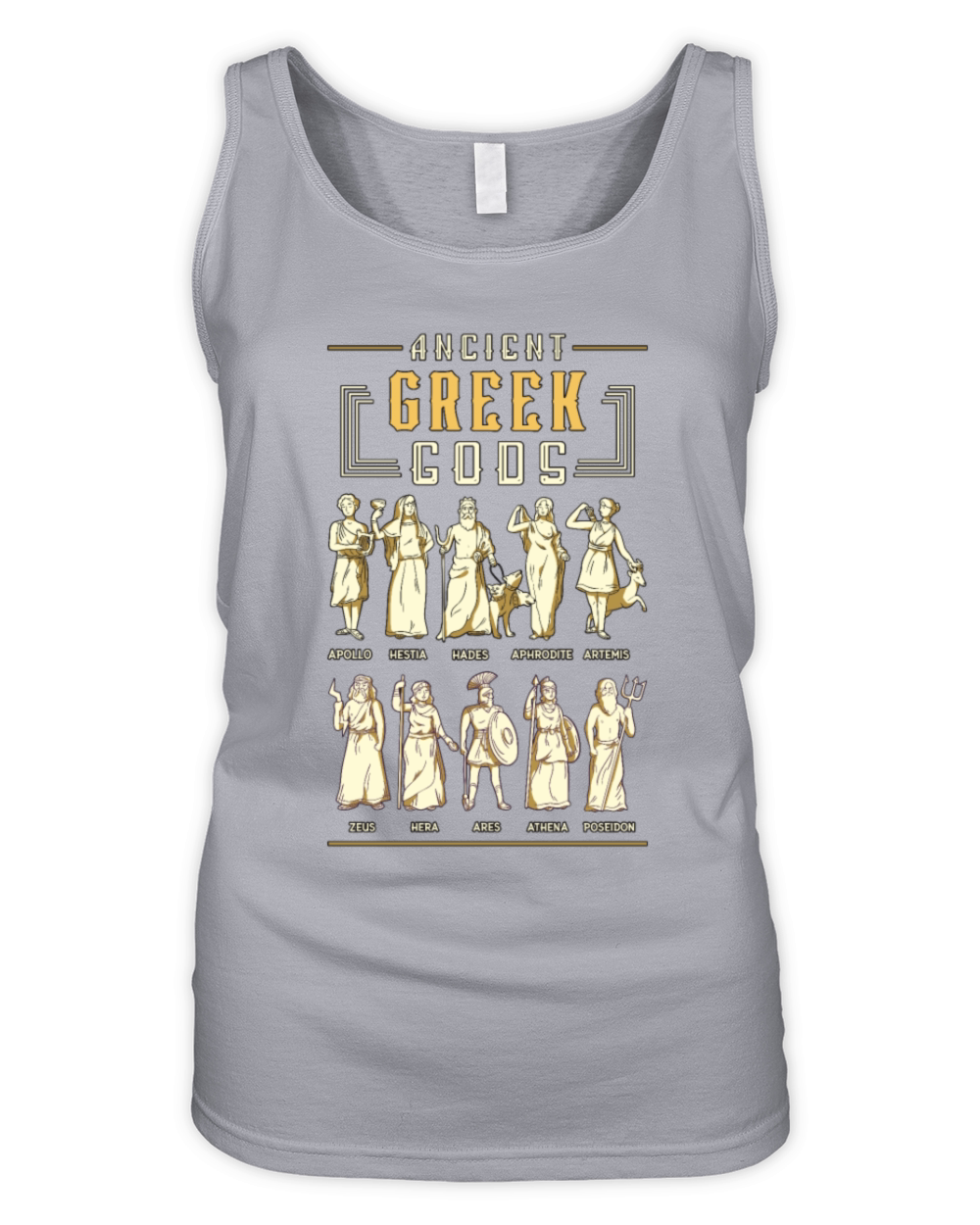 Greek Mythology Ancient Greek Gods History Organic Women's Tank Top