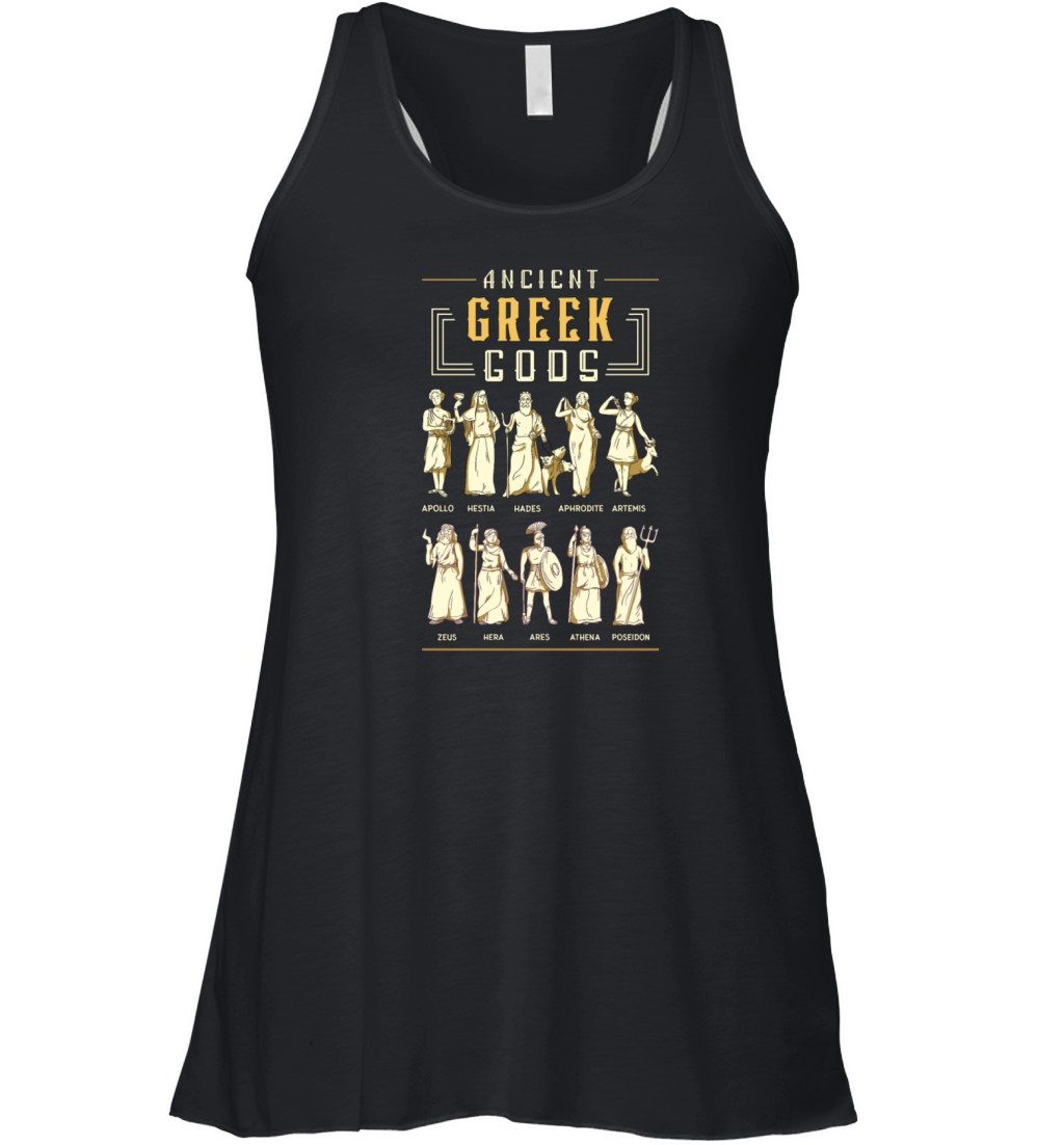 Greek Mythology Ancient Greek Gods History Women's Flowy Tank Top