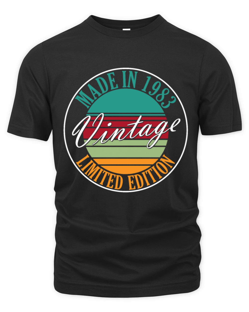 Made in 1983 vintage retro birthday Organic Unisex T-shirt