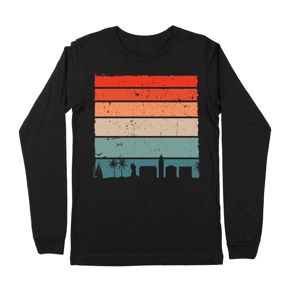 Vintage Split city Premium Long Sleeve