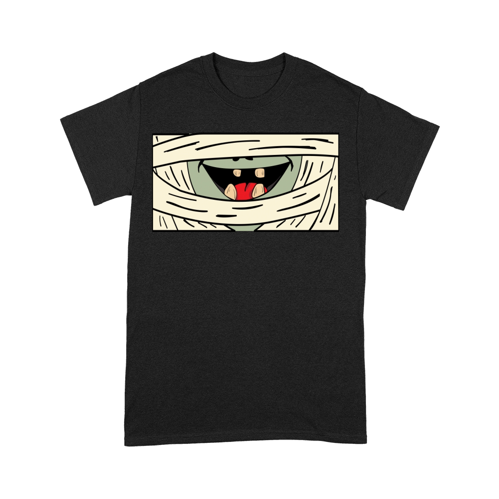 Halloween funny face mask patterns 04 Premium T-shirt