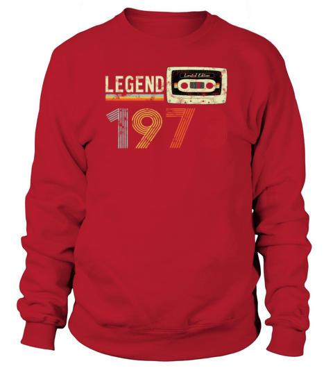 1973 Geburtstag Vintage Cassette Sweatshirt Unisex