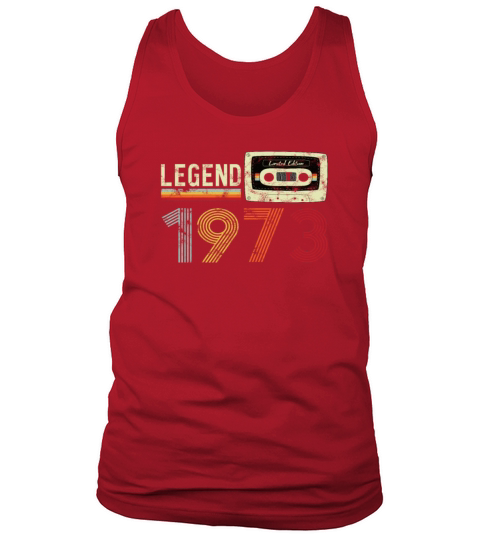 1973 Geburtstag Vintage Cassette Tank Top Unisex