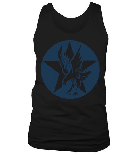 USA Fighting Squadron Insignia Tank Top Unisex