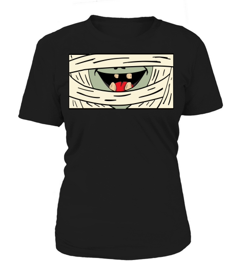 Halloween funny face mask patterns 04 Women's T-Shirt