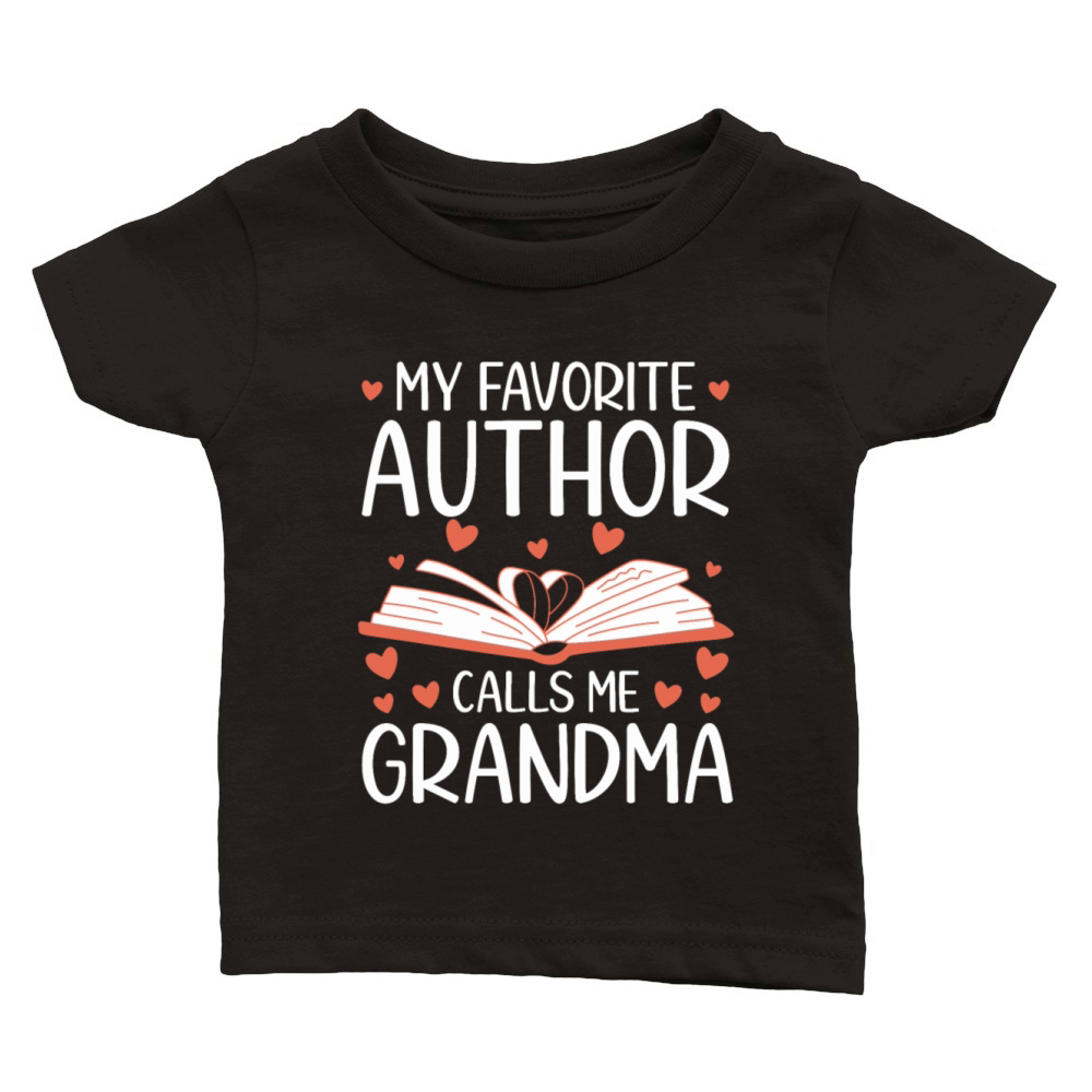 Author Gift Writing Quote Bookworm Author Classic Baby Crewneck T-shirt