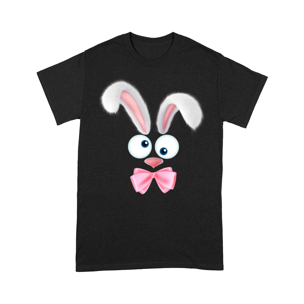 Easter Bunny Costume Face Easter Day Rabbit Ear Comfort T-shirt