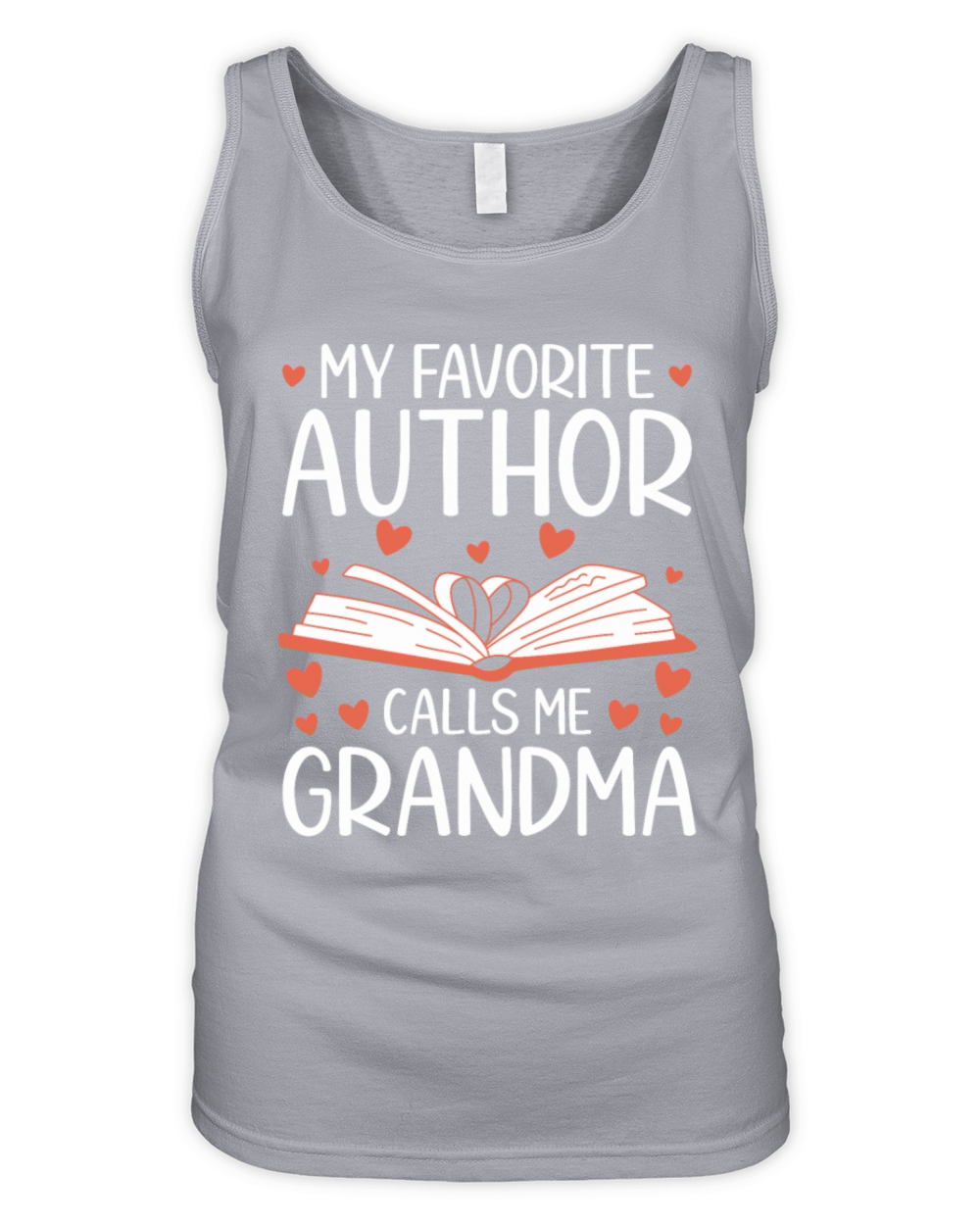 Author Gift Writing Quote Bookworm Author Organic Women's Tank Top