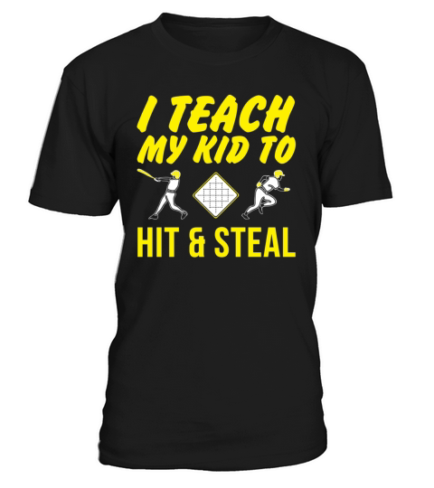 Baseball Shirt - I Teach My Kids To Hit and Steal Baseball Shirt - Baseball  Mom Shirt - Baseball Mom - Cute Baseball Shirt Tshirt Funny Sarcastic