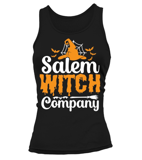 Salem Witch Company Halloween Shirt, Funny Halloween Shirt Tank top Woman