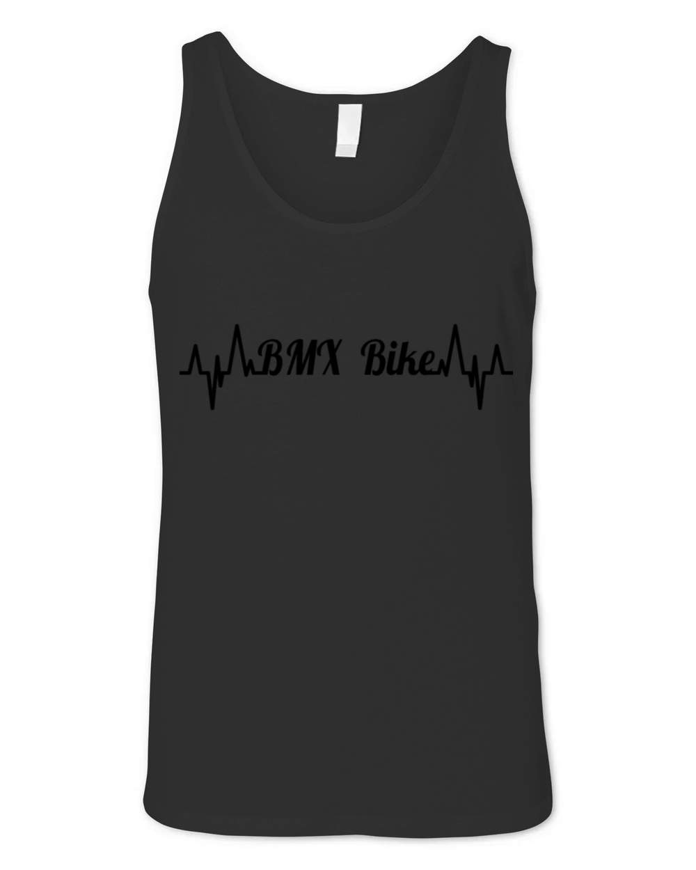 BMX Bike Pulse Line Unisex Jersey Tank