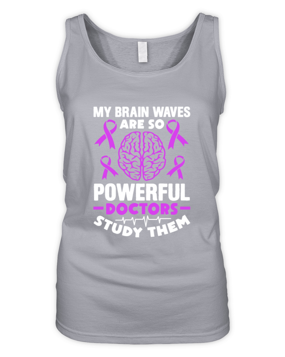 My Brain Waves Are So Powerful Doctors Study Them Organic Women's Tank Top
