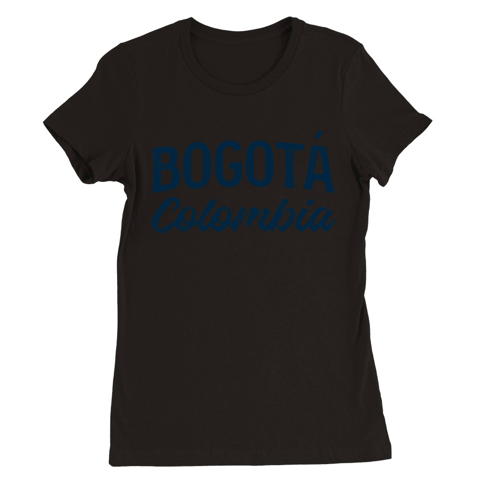 Bogota Colombia Premium Womens Crewneck T-shirt